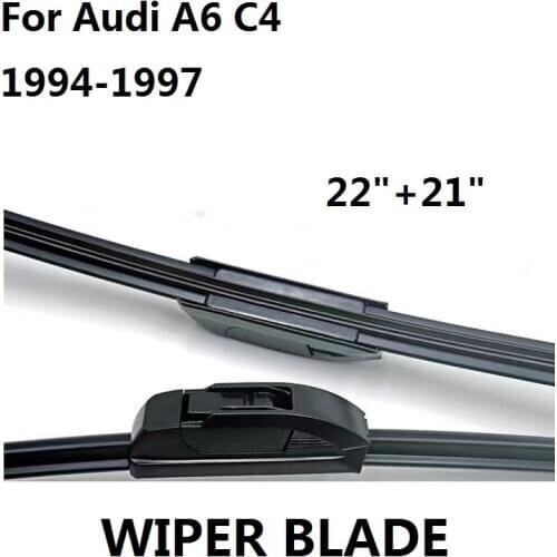 Car Accessories Auto Wiper Blades For Audi A6 C4 1994-1997 High Quality Rubber Windscreen Windshield New