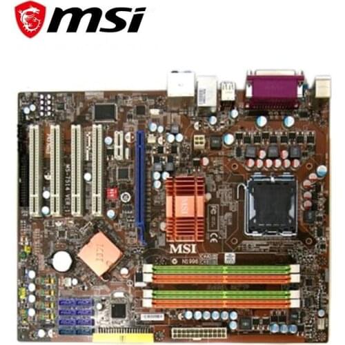 For MSI P43 Neo3-F Motherboard LGA 775 DDR2 16GB For Intel P43 Desktop Mainboard SATA II PCI-E X16 Used