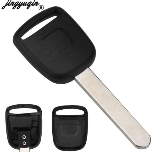 Jingyuqin for Honda CR-V XR-V Accord Civic Jade with Chip groove 30pcs/lot Remote Car Key Shell Case Transponder Ignition