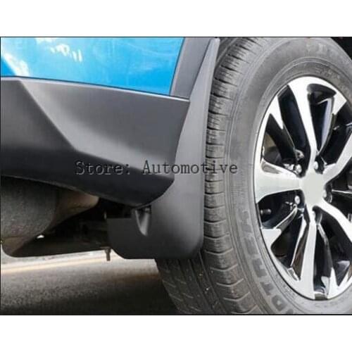 Set Molded Car Mud Flaps For Toyota RAV4 2013 2014 2015 Mudflaps Splash Guards Mud Flap Mudguards Fender Accessories XA40