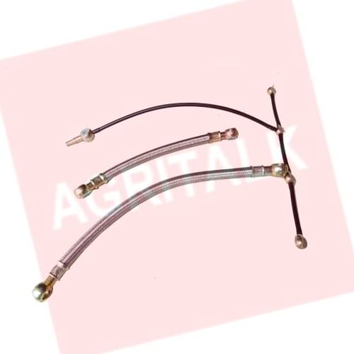 Set of fuel pipes as picture showed for Laidong KM4L22BT, part number