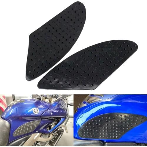 For Yamaha YZF R6/R3/R1/R1M/R1S/R15/V1/V2/V3V/R25/R125 Motorcycle Tank Pad Anti Slip Sticker Side Decal Knee Grip Protector