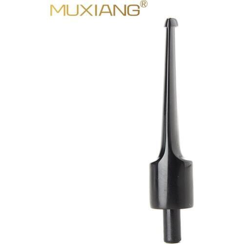 RU-MUXIANG Straight Saddle Mouthpiece Fits for 3 mm Filter Mouthpiece Tobacco Pipe Stem for Tobacco Smoking Pipes BS0035