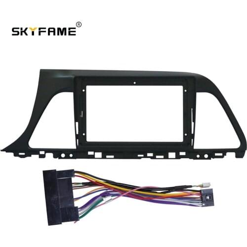 SKYFAME Car Frame Cable For HYUNDAI SONATA 9 2015-2019 Screen Dask Kit Fascia Frame