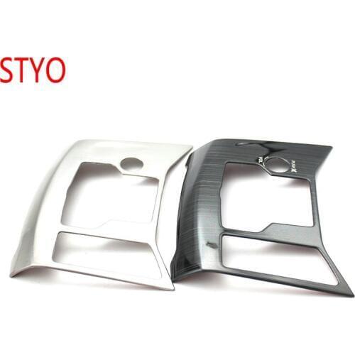 STYO For RHD Mazdas CX-5 CX5 2017 2018 stainless steel Inner Gear Shift Box Panel Cover Trim