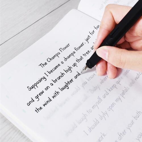 English Copybook Circular Font Exercise Book For Adult Children Exercise Practice Adult Word Stickers Italian Italic Word Reuse