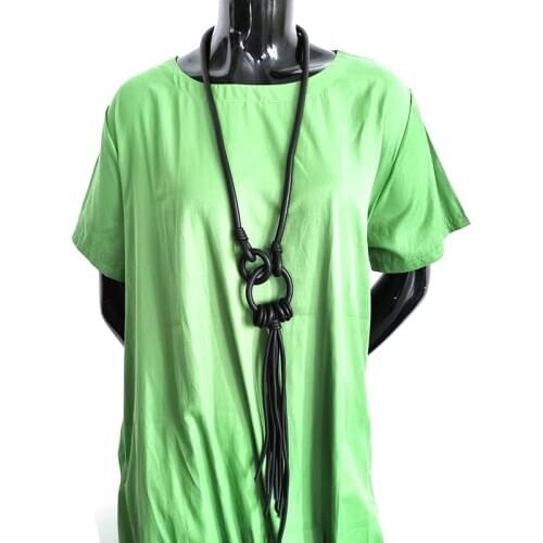 YD&YDBZ New Handmade Design Tassel Necklace Womens Fashion Jewelry Bohemia Long Necklace Rubber Accessories Pendant Necklaces