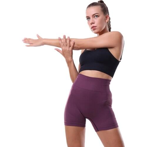 Women Sport Shorts Yoga Clothing Gym High Waist Push Up for Ladies Shorts Leggings Fitness Hip Lift Tight Sportswear