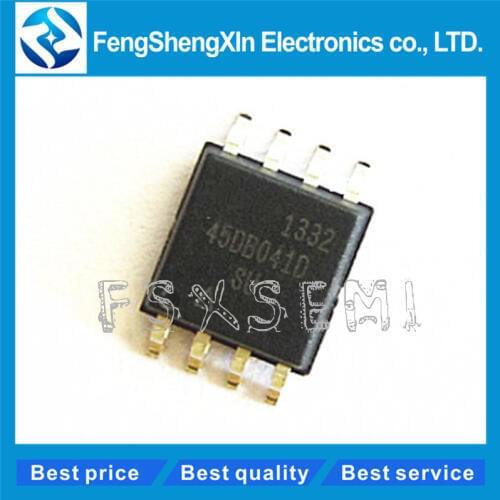 10pcs/lot AT45DB041D-SU 45DB041D SOP-8 4-megabit 2.5-volt or 2.7-volt DataFlash