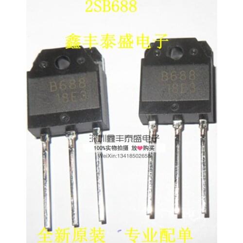 100% New Original In Stock 2SB688 B688 8A/120V TO-3P