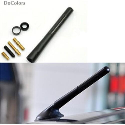 DoColors Car Radio antenna Modify decoration case For FIAT 500 Coroma Panda Idea Freemont Cross Uno Palio Tipo EVO