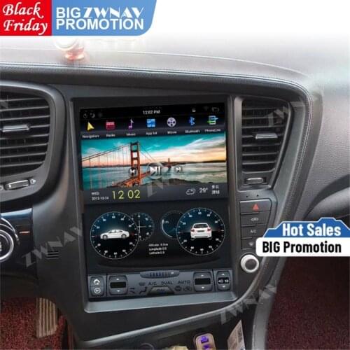 Tesla style Android 9.0 Car Multimedia Player For KIA Optima K5 2010 2011 2012 2013 GPS Navi radio Audio BT big screen head unit