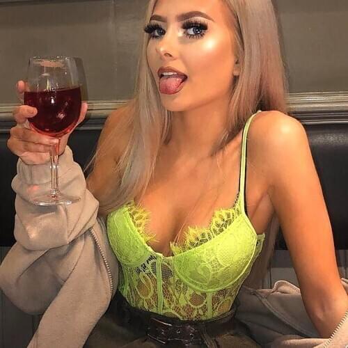 BKLD Sheer Neon Lace Bodysuit Women Sexy Spaghetti Strap V-neck Push Up Fishnet Jumpsuit Women Lace Bodysuits 2019 Summer New