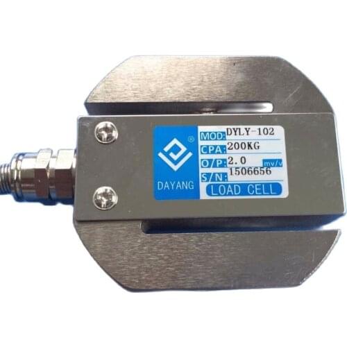 CALT DYLY-102 1000kg 2t 3t 5 ton Round S type beam force sensor pull and compression load cell scale test weight