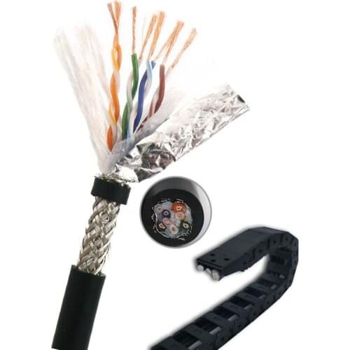 Towline Cable Cat5e for Ethernet High-flexible (Special Cable) Drag Chain Wire (STP/UTP-5E)