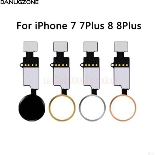 Home Button Return Keypad Menu Flex Cable For iPhone 7 8 Plus 7Plus 8Plus With Return Function
