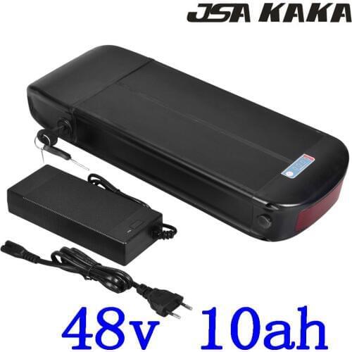 48V 10AH Lithium Battery 48V 500W 750W Electric Scooter Battery 48V 8AH 9AH 10AH 11AH 12AH Electric Bike Battery+2A charger