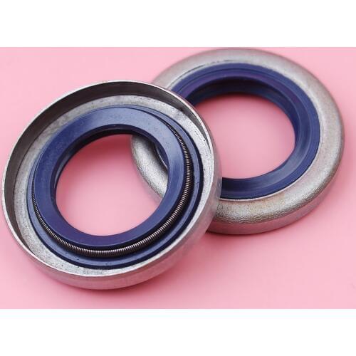 2pcs Crankshaft Crank Oil Seal For Husqvarna 51 55 254 257 262 357 359 Chainsaw Parts