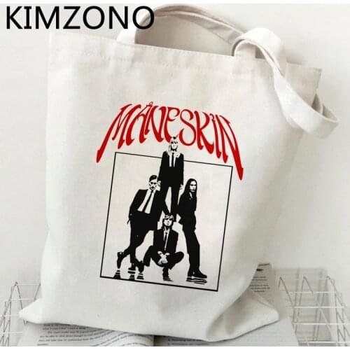 Maneskin shopping bag reusable shopping bolsa shopper bag net bolsa compra boodschappentas sac tissu