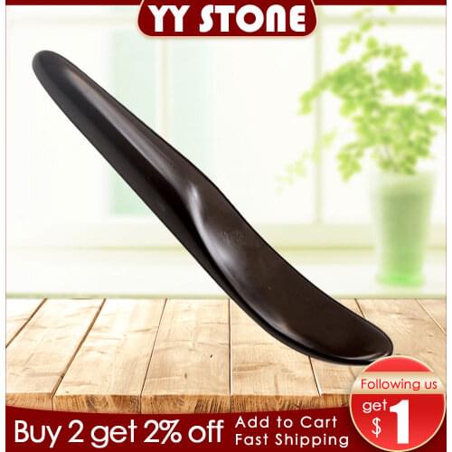 5A grade Original Si Bin brown color Bian stone massage guasha kit beauty face meridian pen type 3 guasha back pain backache