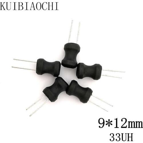 New 20pcs/LOT Power Inductor DIP 9*12mm 33UH 0912 high quality
