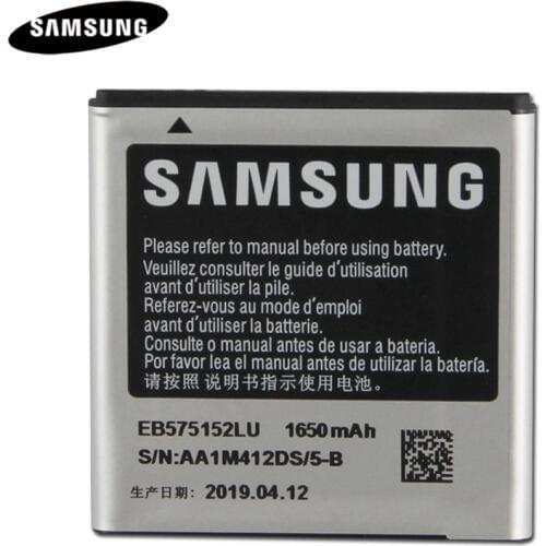 Genuine Battery EB575152LU EB575152VA EB575152VU For Samsung Galaxy S I919U I9000 i9001 I9003 I589 I8250 I919 D710 I779 1650mAh