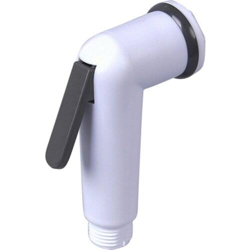 Portable Bidet Faucets Handheld Spray Pet Shower Sprayer Head Shower ABS Toilet Home Bathroom Handheld Sprayer