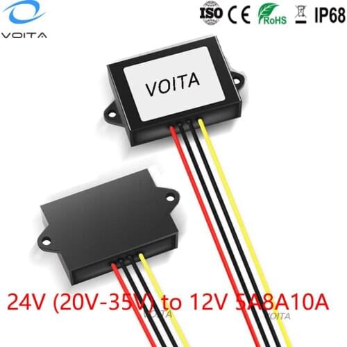 DC to DC Converter 24V to 12V supply Power Module with Waterproof