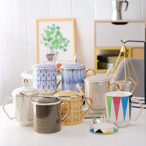 Star Funny Mugs With A Spoon