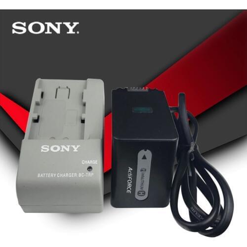 1pc/lot Sony Original NP-FH100 NP FH100 FH100 Camera Battery NP-FH100 NP-FH30 NP-FH40 NP-FH60 NP-FH50 NP-FH70 HDR-SR + Charger