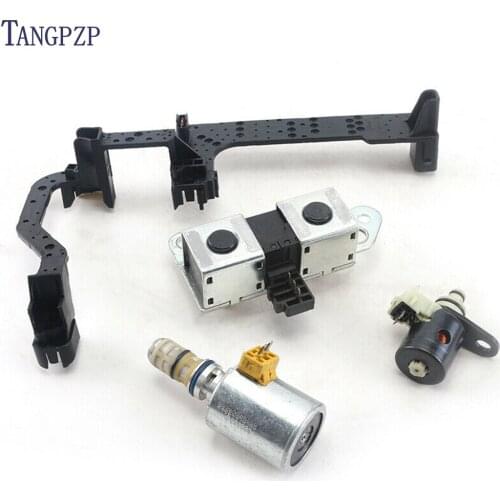 4Pcs Transmission Solenoid Valve Kit Fit for Ford E150 E250 E350 F150 2005-2008 4R70W auto accessories