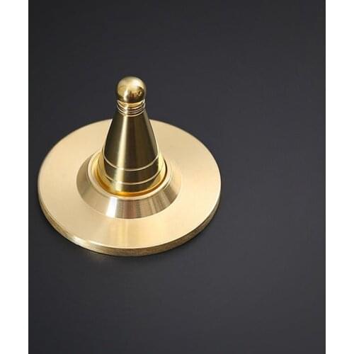 5sets Copper Tower Incense Moulds Set Incense Cones Making Molds DIY Tower Incense Burner Tools Gifts Home Decoration Gold