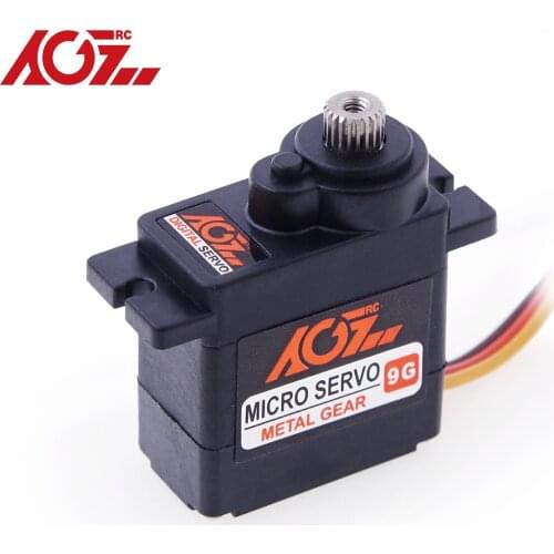 AGFRC B11DLS 11g Upgrade Steel Gear 2.8KG High Torque Mini Micro Digital RC Servo Motor For Car Robot Aircraft Helicopter etc