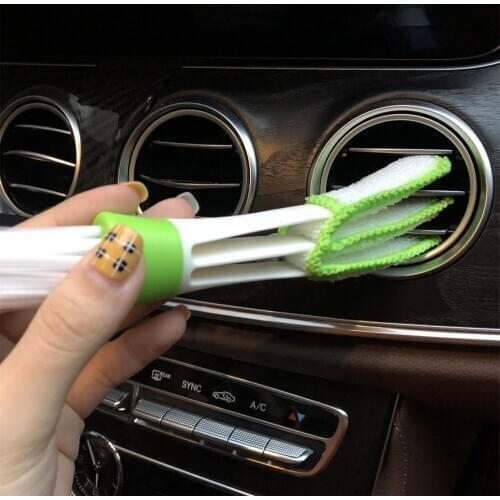 Car Multifunction Cleaning Brush For Hyundai ix35 iX45 ix20 iX25 i10 i20 i30 i40 HB20 Sonata Verna Solaris Elantra Accent