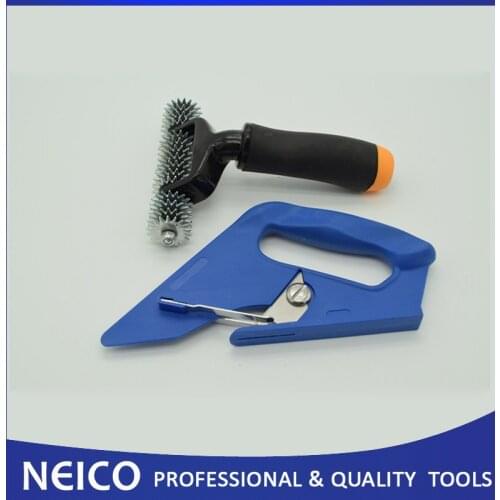 Free Shipping, Carpet Loop Pile Cutter & 5" Carpet Seam Roller (2 Items)