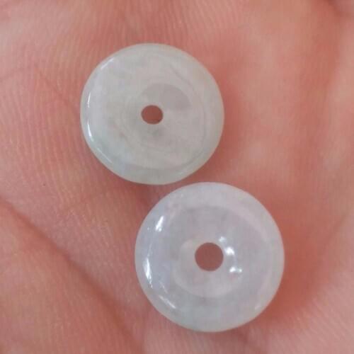 Free Shipping Certified Grade A Jade Hand Carved ICE Jadeite Pendant necklace Pingan