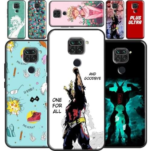 Boku no Hero Academia For Redmi Note 10 Pro Case For Redmi Note 9 8 Pro 7 8T 9S Cover For Redmi 9 9C 9A 9T 7A 8A