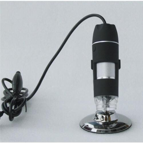HD 5MP 500X USB Microscope Handheld Endoscope 8 Lanugage