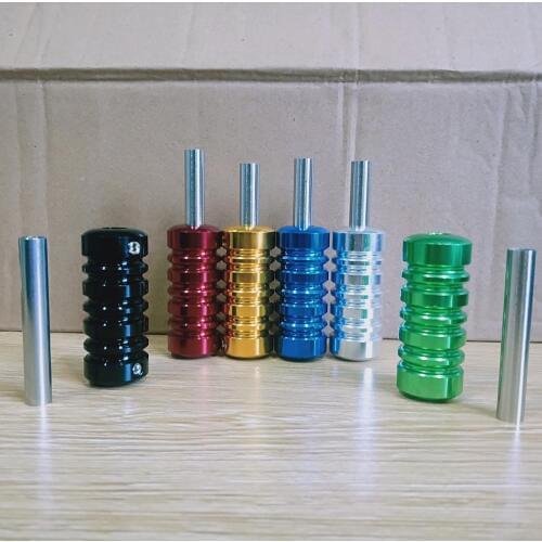 Light AlloyTattoo Grip Tube for Professional Tattoo Machine Gun Part Handle Tattoo Supply 6 Colors