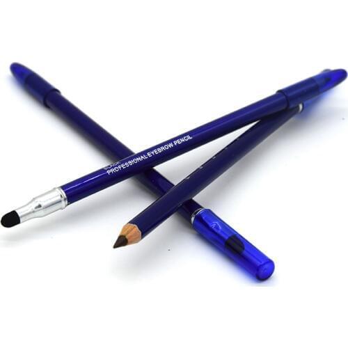 Microblading Semi-permanent Makeup Tattoo Eyebrow Pencil Positioning Double Head Waterproof Eyebrow Tint Enhancer Makeup Pencil