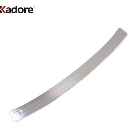 Rear Trunk Bumper Cover Trim For Kia Forte Cerato K3 2013 2014 2015 Stainless Steel Outer Tailgate Sill Plate Car Accessories
