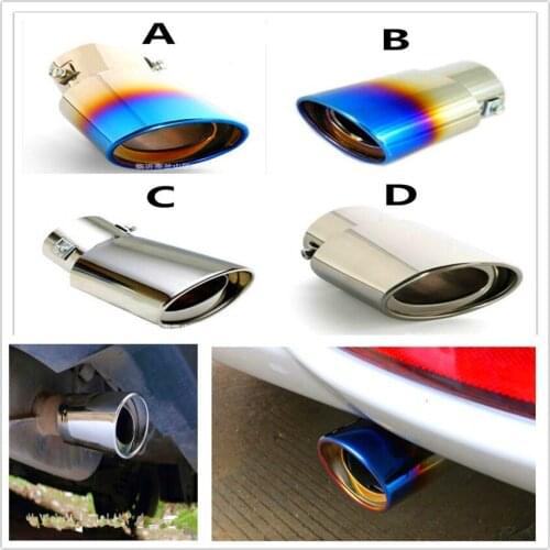 Car Exhaust Muffler Tip pipe cover For passat cupra saab 9-3 fabia skoda fabia 2 bmw f20 mazda 5 fiat grande punto