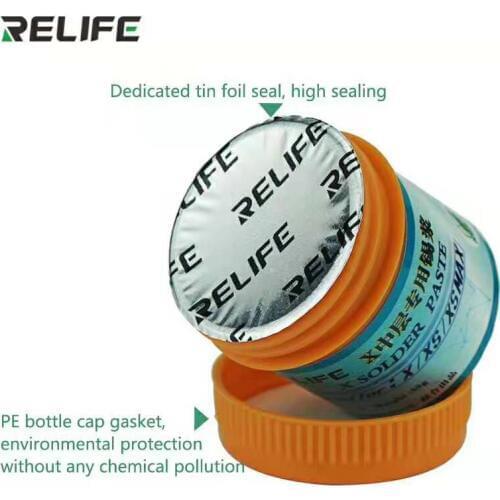 Relife SP-X middle layer special solder paste low temperature 158 degree for iPhone x xs xs max high density solder paste