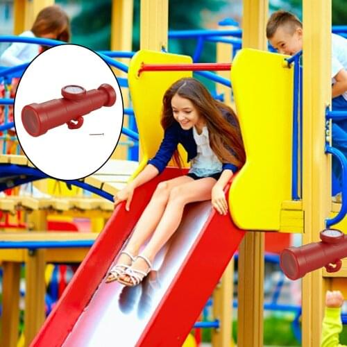 Portable Monocular Telescope Toy Plastic with Compass Amusement Parks Slides Amusement Facilities Accessories for Children