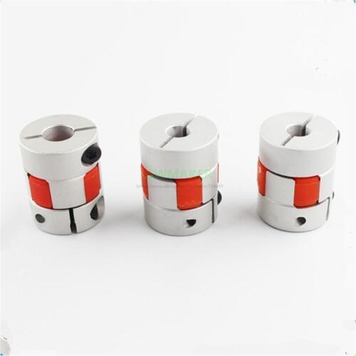 1pcs Z axis 5x5mm 5x8mm and other size Jaw Shaft Coupler for 3D printer Flexible Coupling Router Connector
