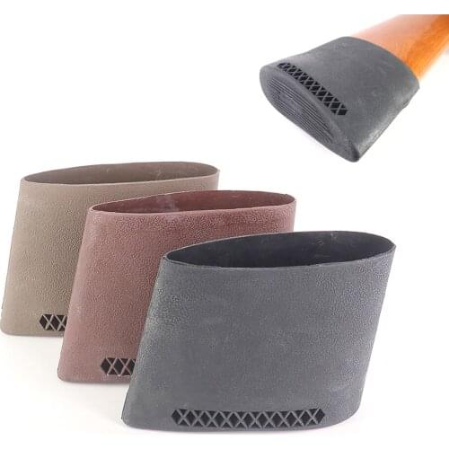 Tactical High Quality Anti-slip Slip On Nature Rubber Recoil Pad Gun Rifle Butt Buttpads Buttstocks Hunting Shooting Accessories