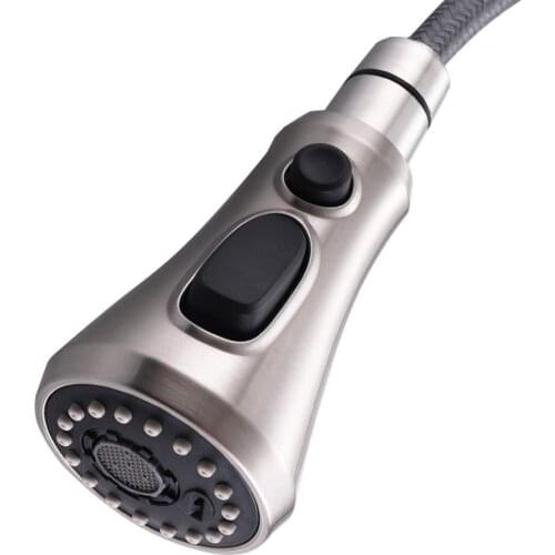 2 Modes Kitchen Tap Pull Out Nozzle 360 Degree Swivel Sink Shower Head Water Filter Home Faucet Replacement Parts Accessories