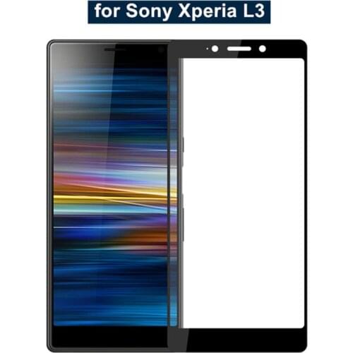 2PCS 3D Tempered Glass For Sony Xperia L3 Full screen Cover Screen Protector Film For Sony Xperia L3 I3312 I4312 I4332 I3322