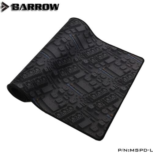 Barrow Water Cooling System Accessories MSPD-L / Color Black / Size 400*900mm Extra Large
