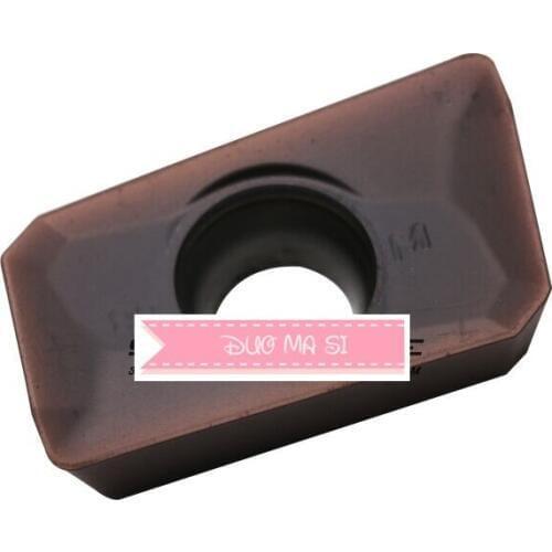 APMT160408PDER YBG205 10pcs/lot Cemented Carbide Cutting cnc tools Milling insert cutter apmt 160408 pder